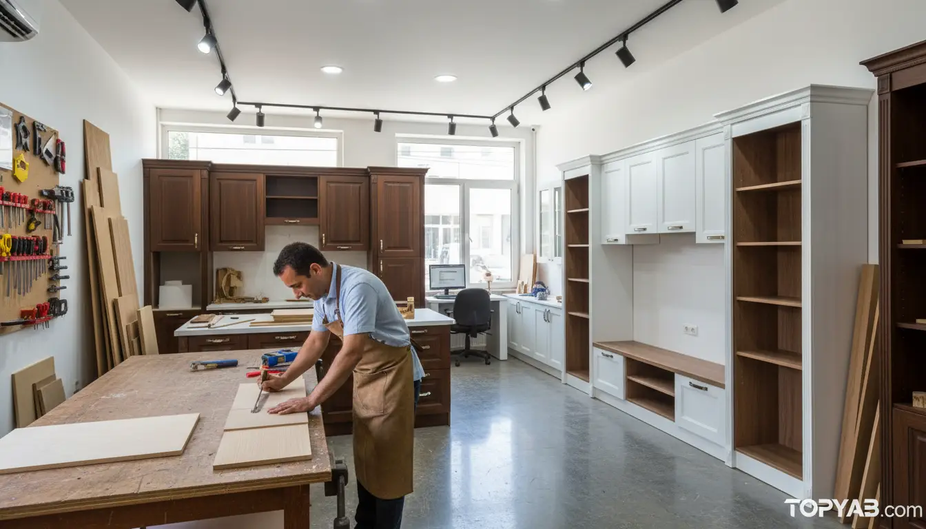 بهترین نجار و کابینت‌ساز در اسلامشهر