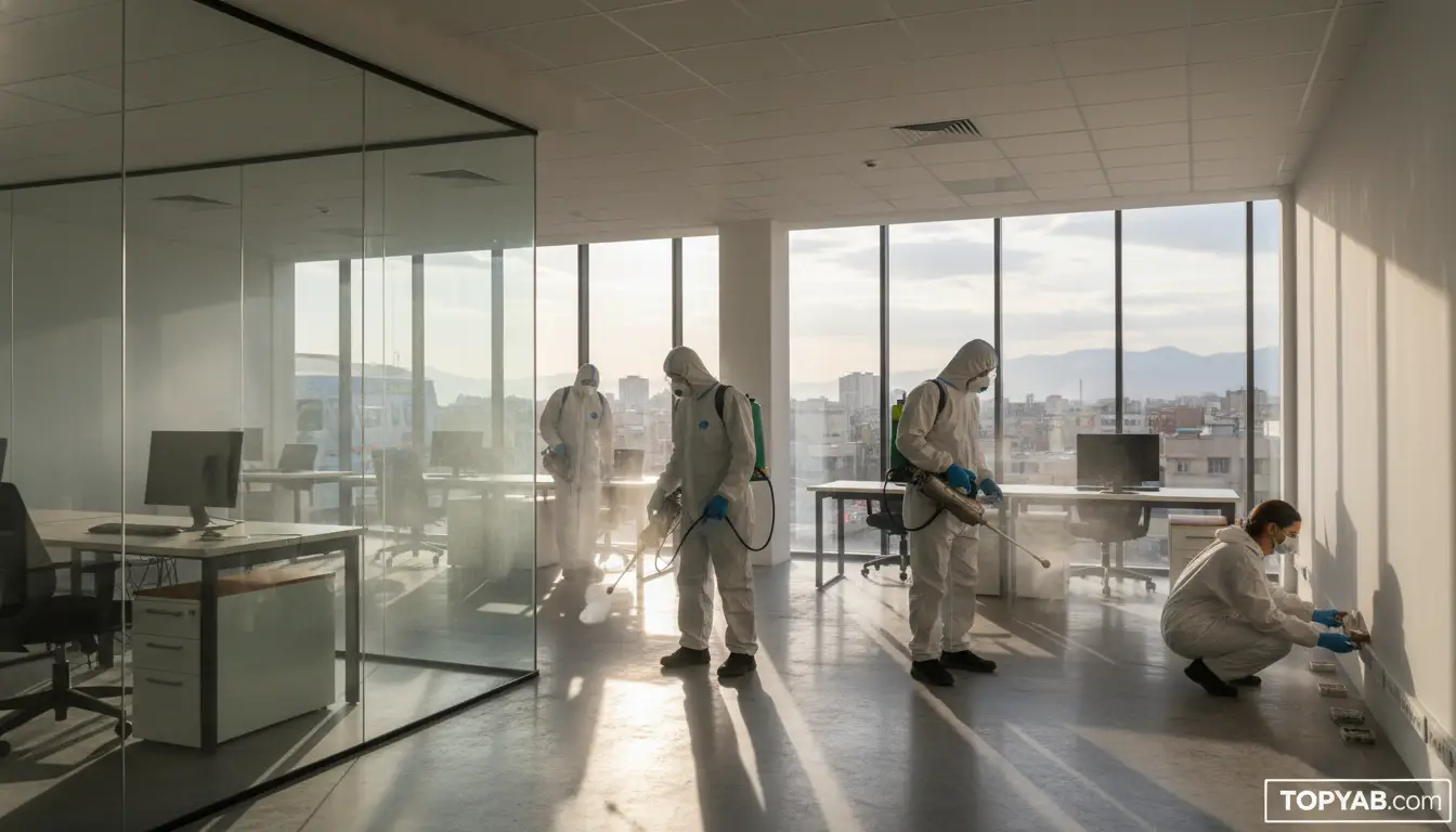 بهترین خدمات ضدعفونی و سم‌پاشی در شهریار