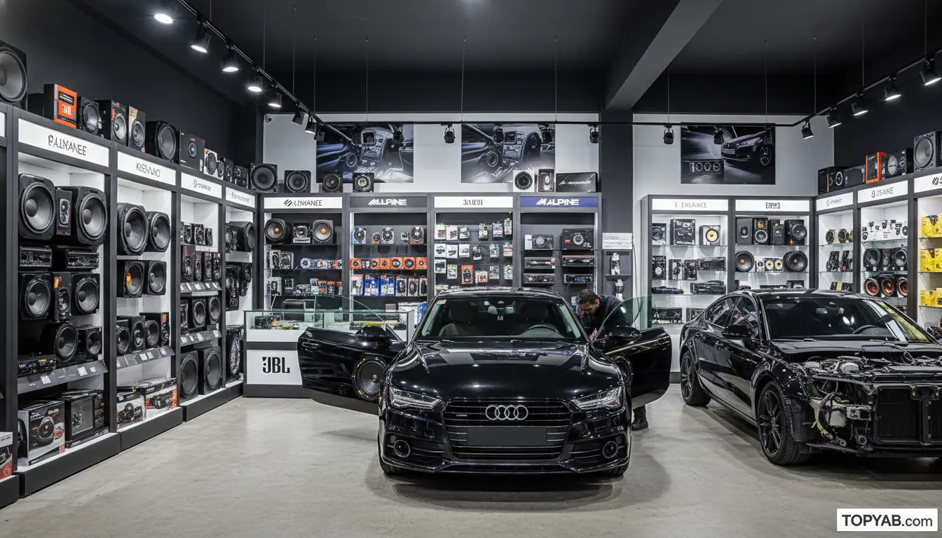 بهترین فروشگاه صوتی خودرو در اسلامشهر