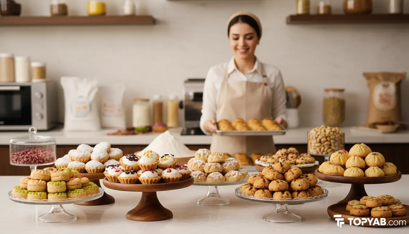 بهترین شیرینی‌پزی خانگی در اسلامشهر