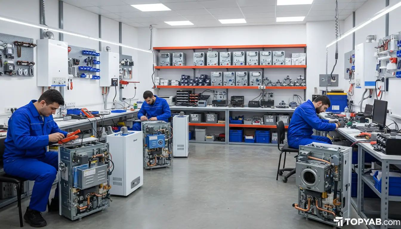 بهترین خدمات تعمیر بخاری گازی در شهریار