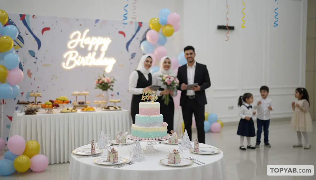 بهترین برگزارکننده جشن تولد در اسلامشهر