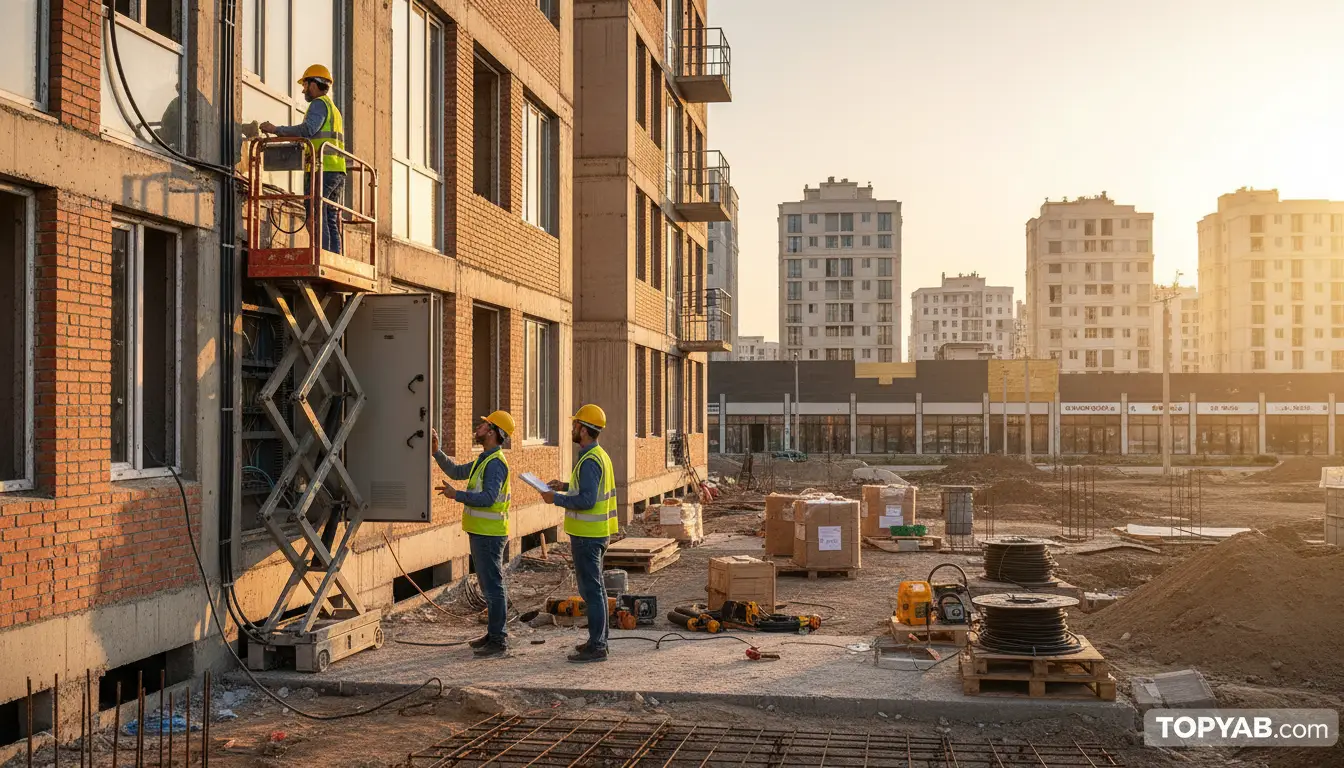 بهترین پیمانکار برق ساختمان در شهریار