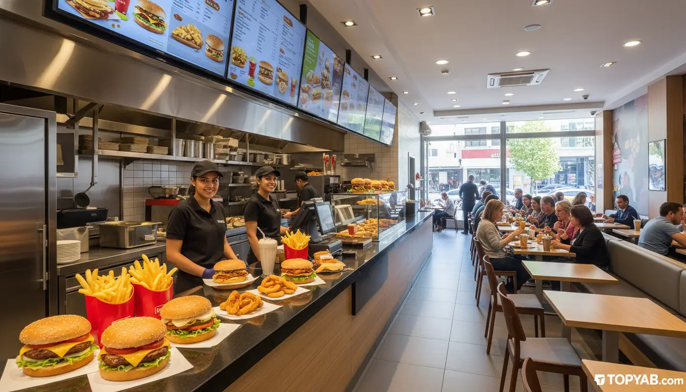 بهترین فست‌ فود کرج