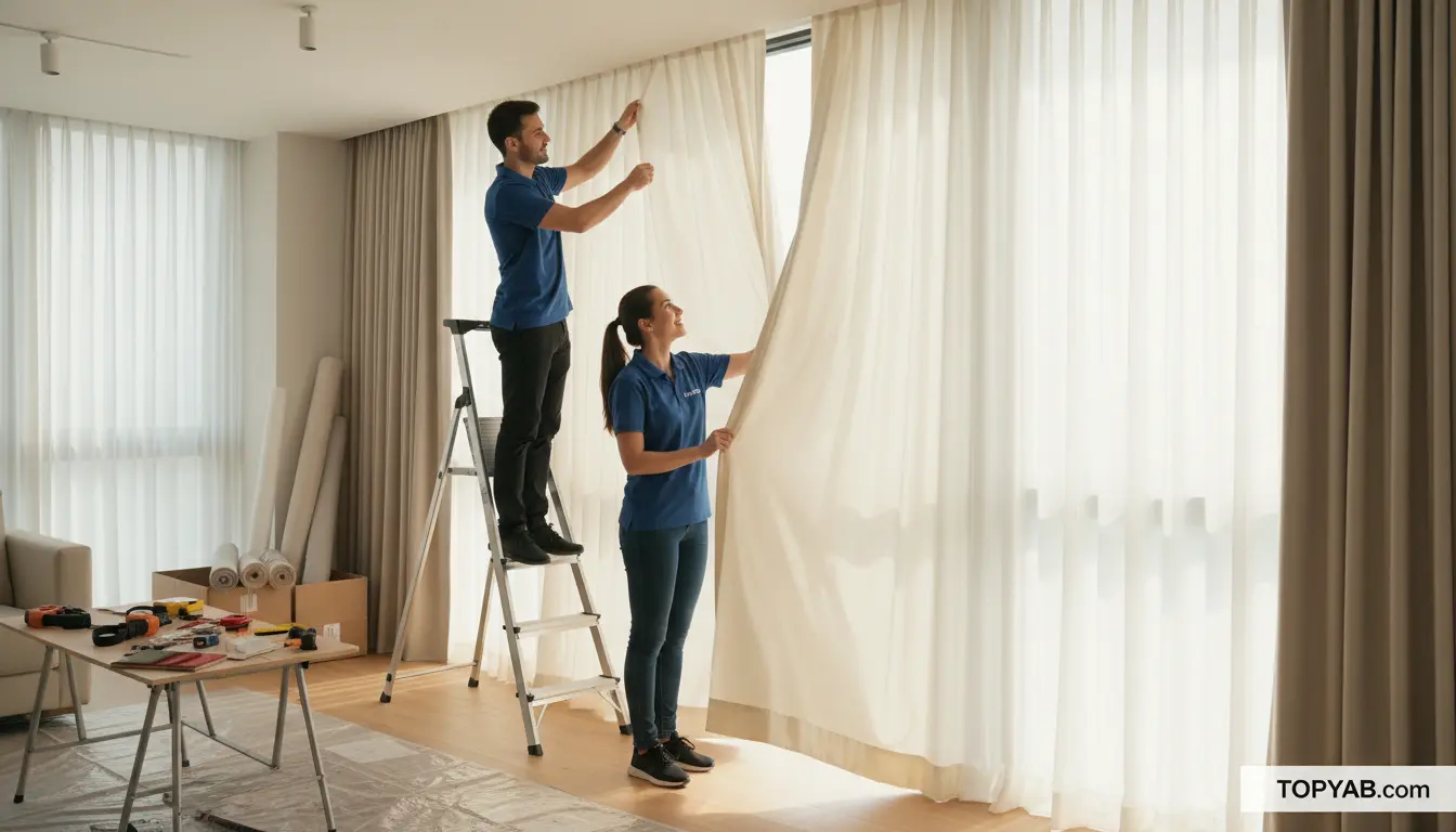 بهترین نصاب پرده در شهریار