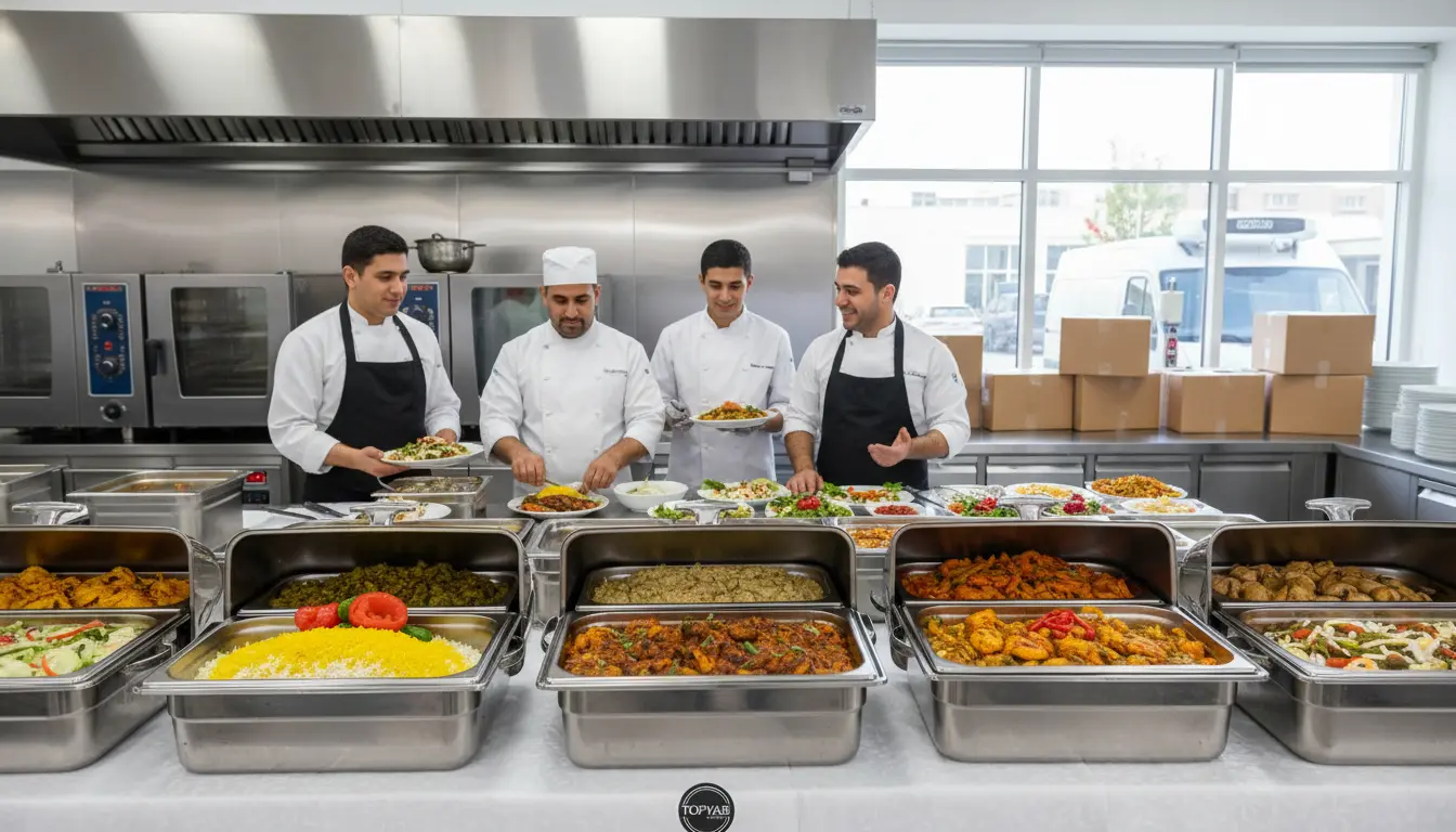 بهترین مرکز تهیه غذای شرکتی در شهریار