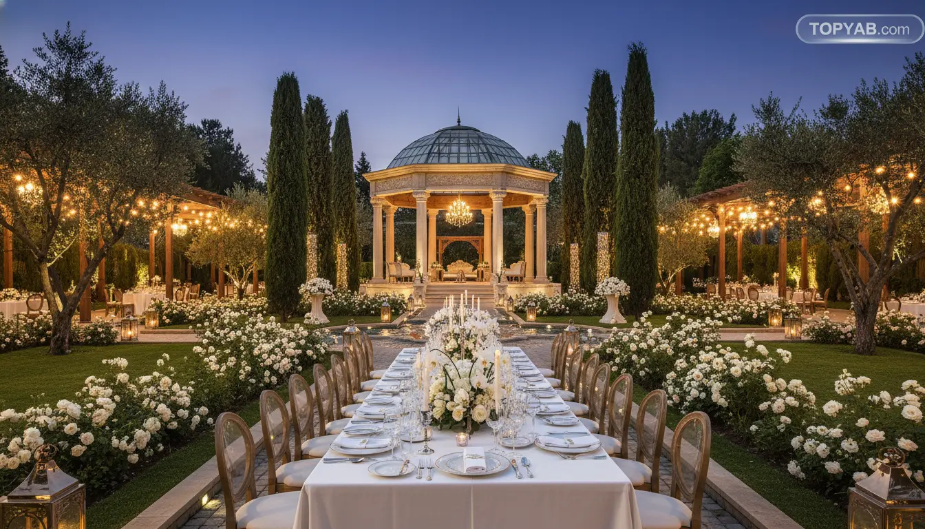 بهترین باغ تالار شهریار