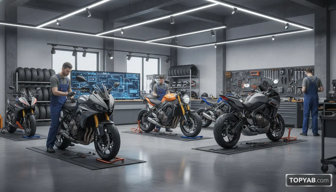 بهترین تعمیرگاه موتور سیکلت در اسلامشهر