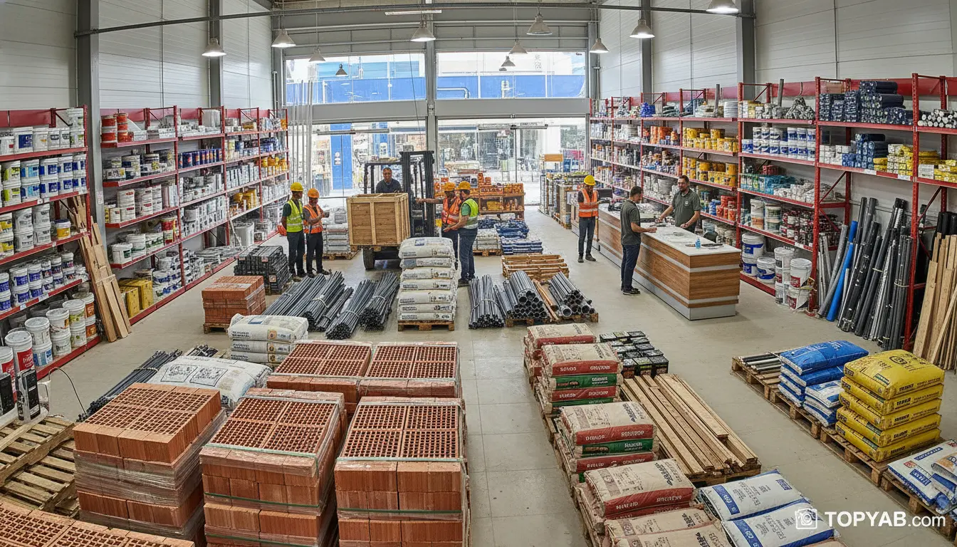 بهترین مصالح‌ فروشی در شهریار