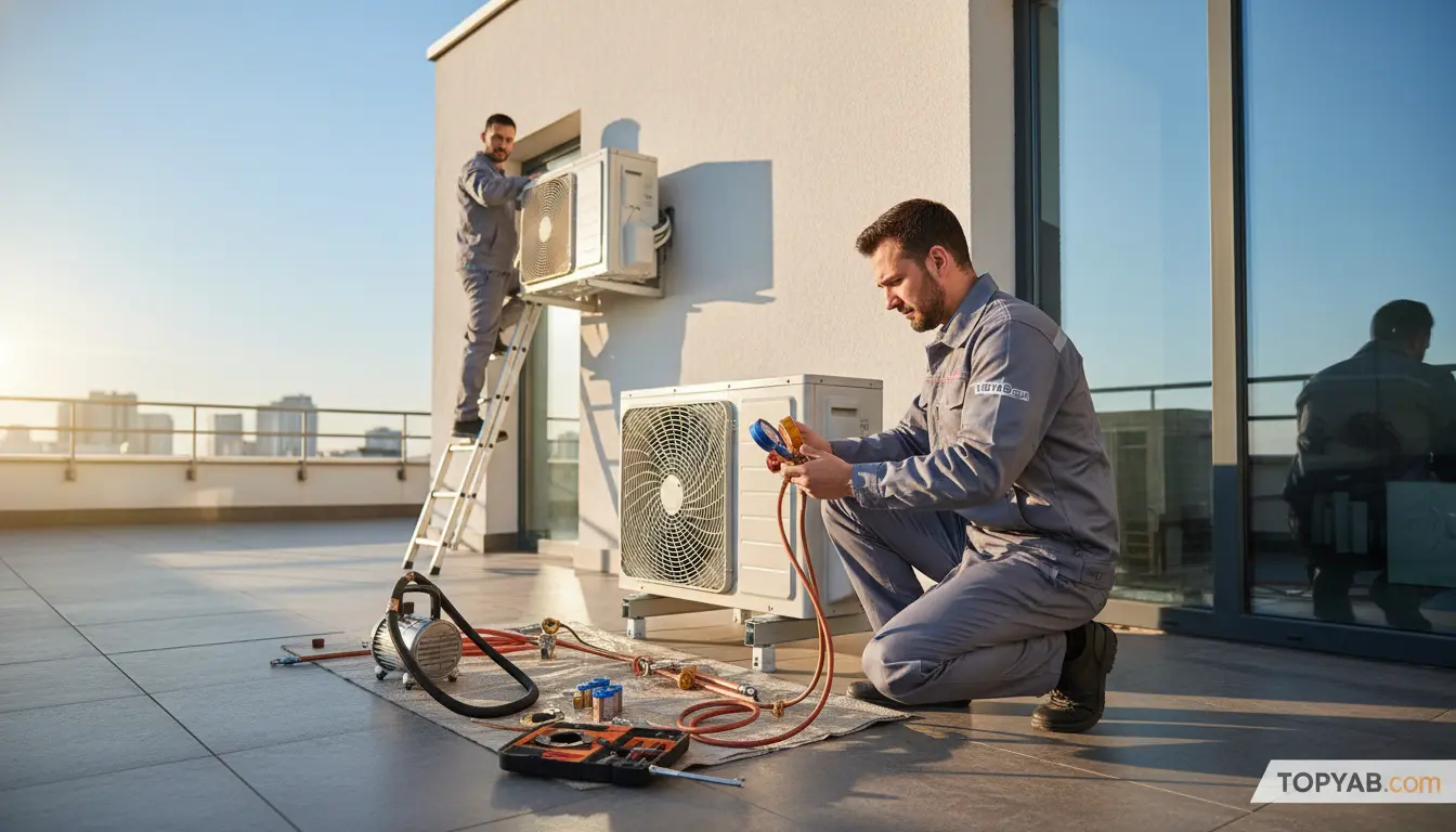 بهترین نصاب کولر گازی و اسپیلت در شهریار