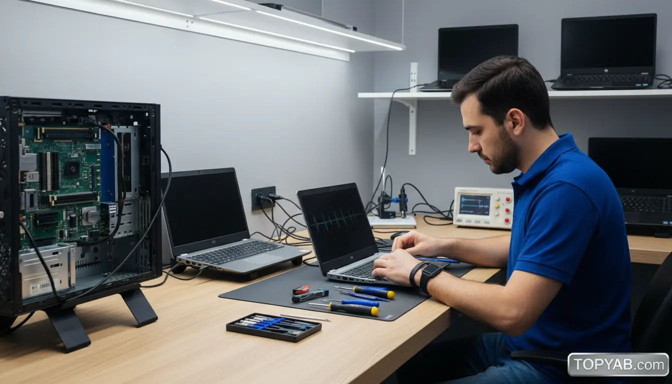 تعمیرکار کامپیوتر و لپ‌تاپ