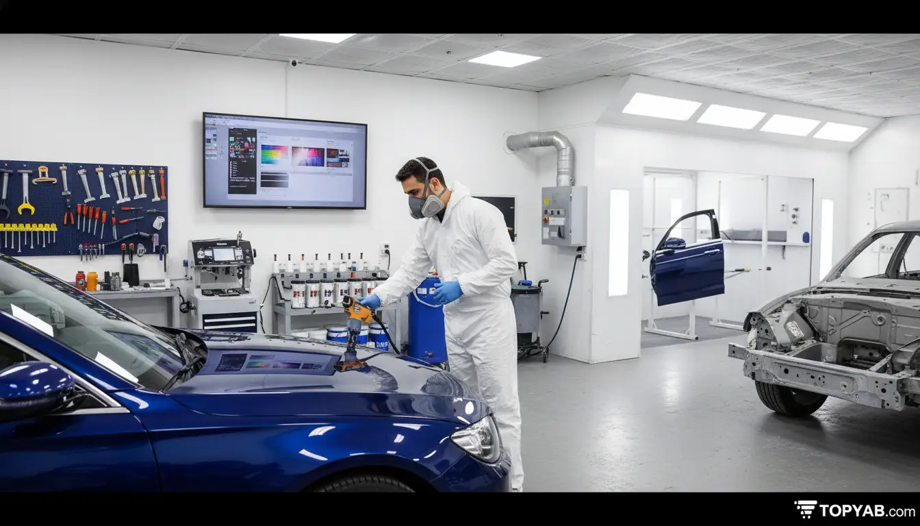 بهترین کارشناس رنگ و بدنه خودرو در ورامین