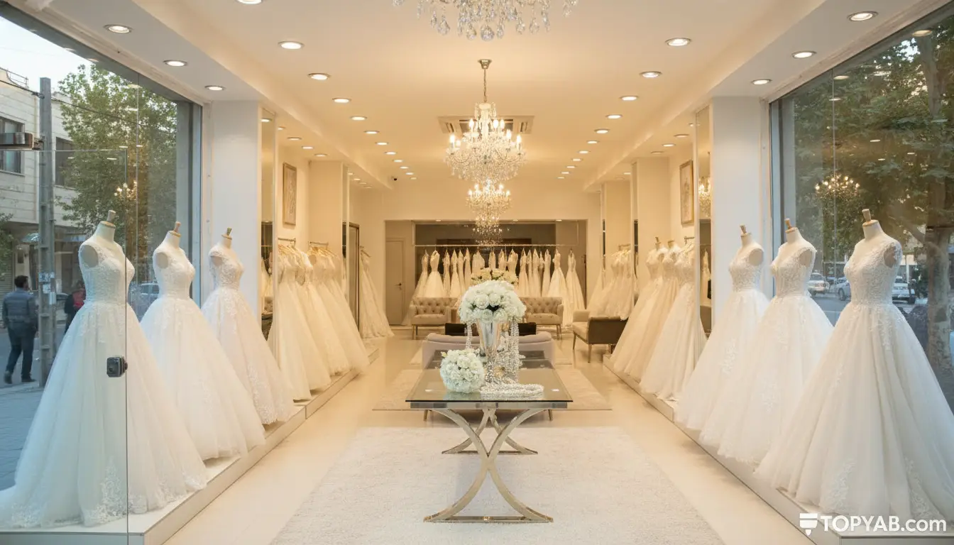 بهترین مزون لباس عروس در ورامین