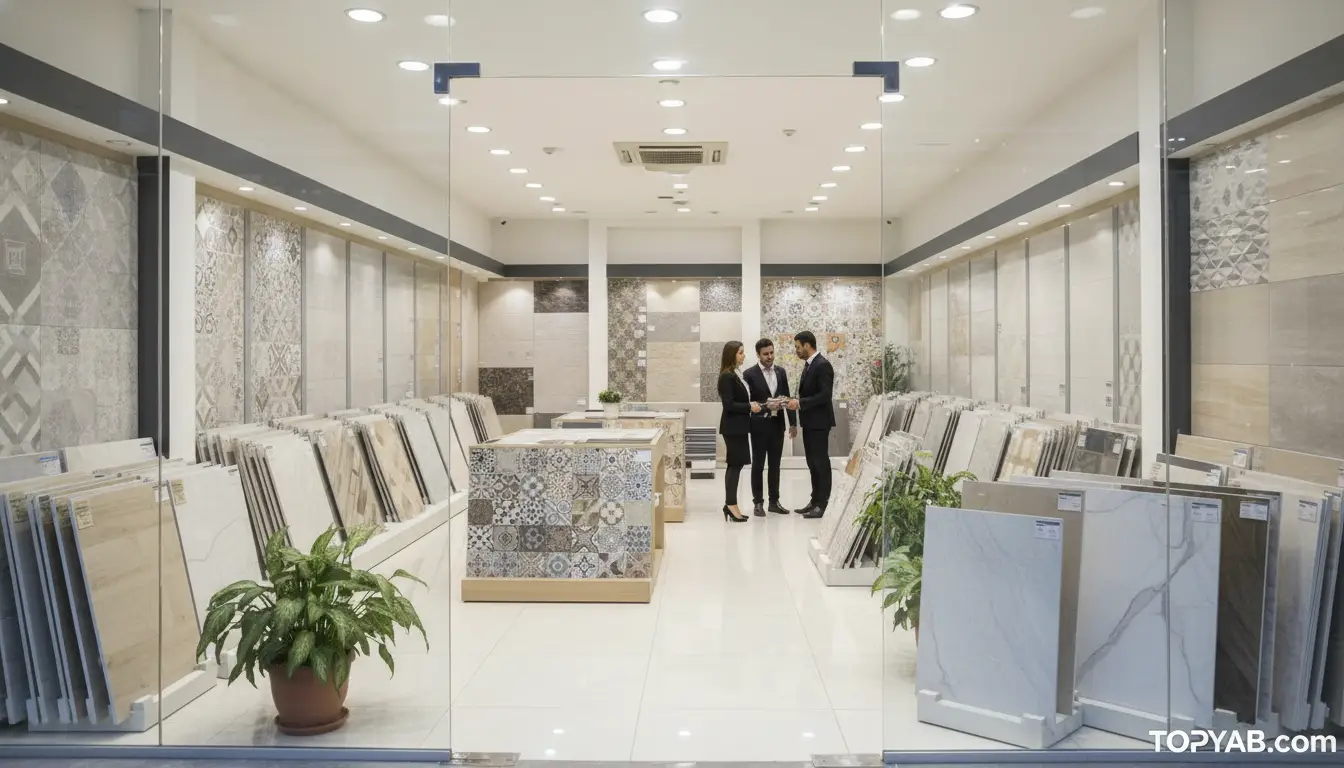 بهترین فروشگاه کاشی و سرامیک کرج