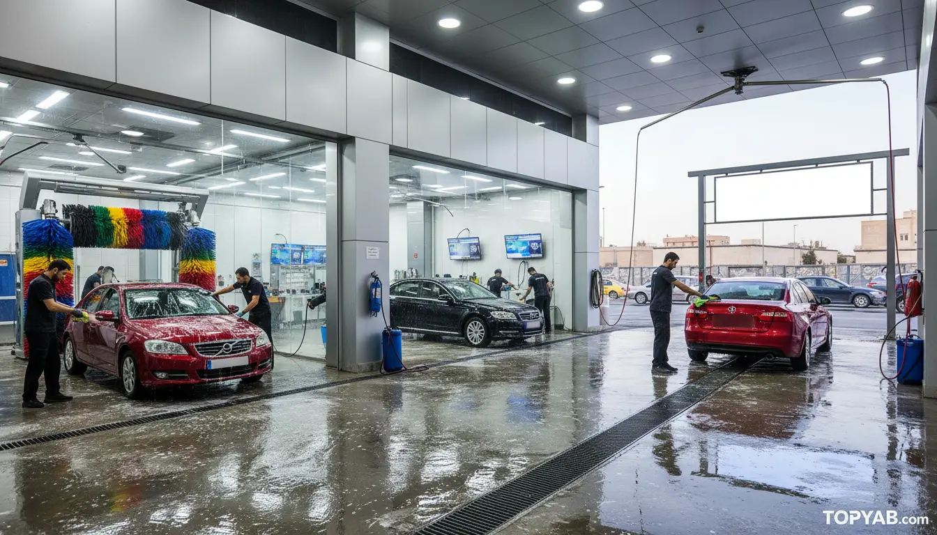 بهترین کارواش کرج