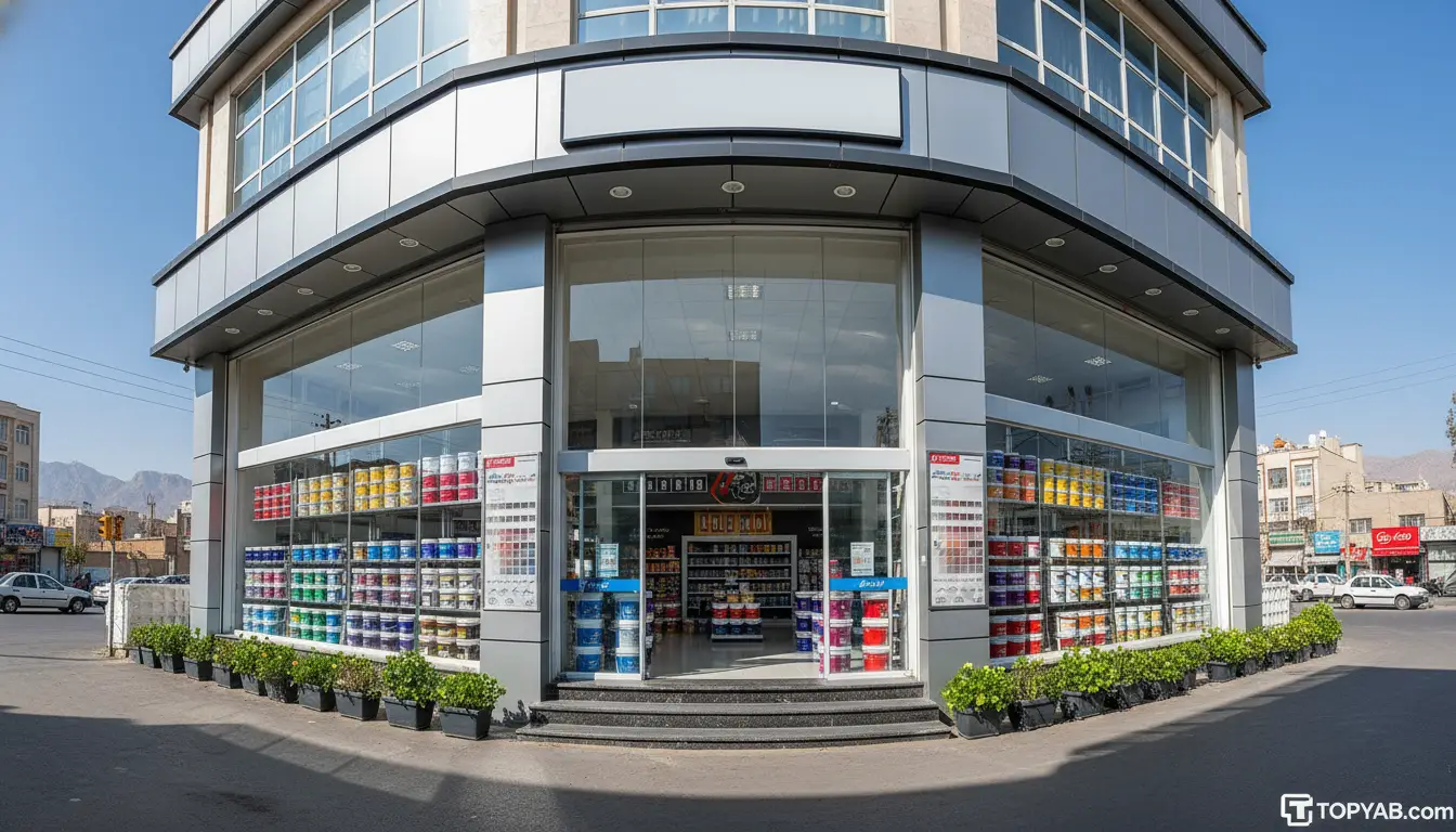 بهترین فروشگاه رنگ کرج