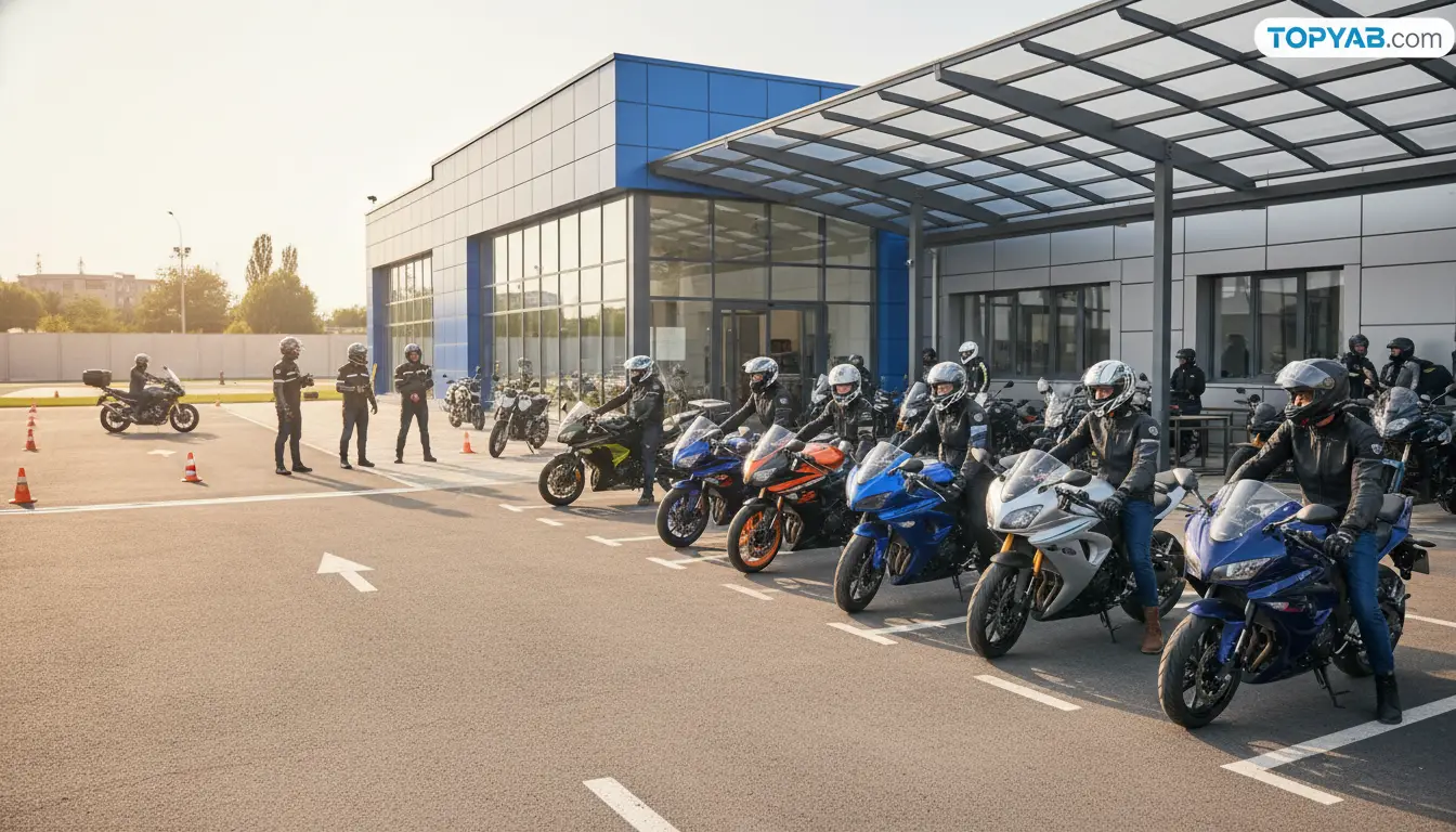 بهترین آموزشگاه رانندگی موتور کرج