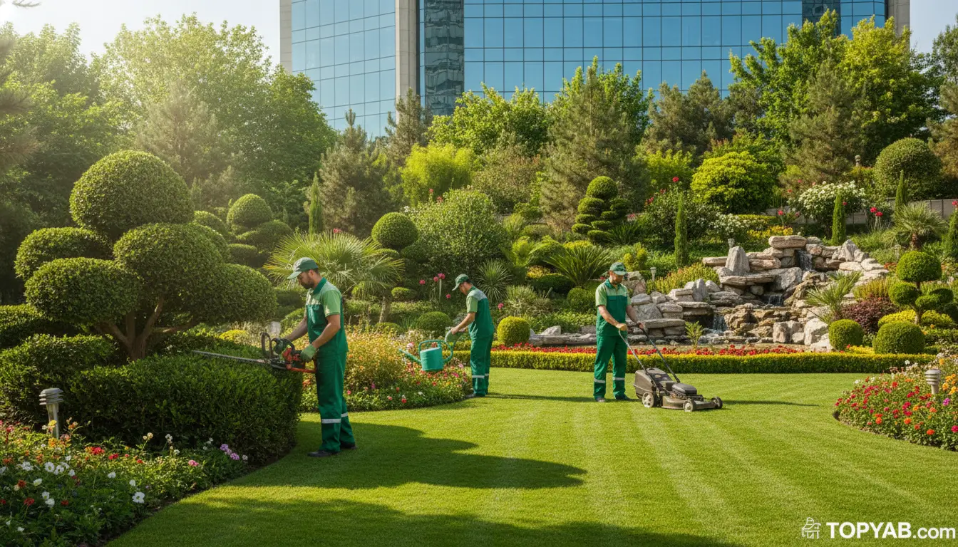 بهترین خدمات فضای سبز کرج