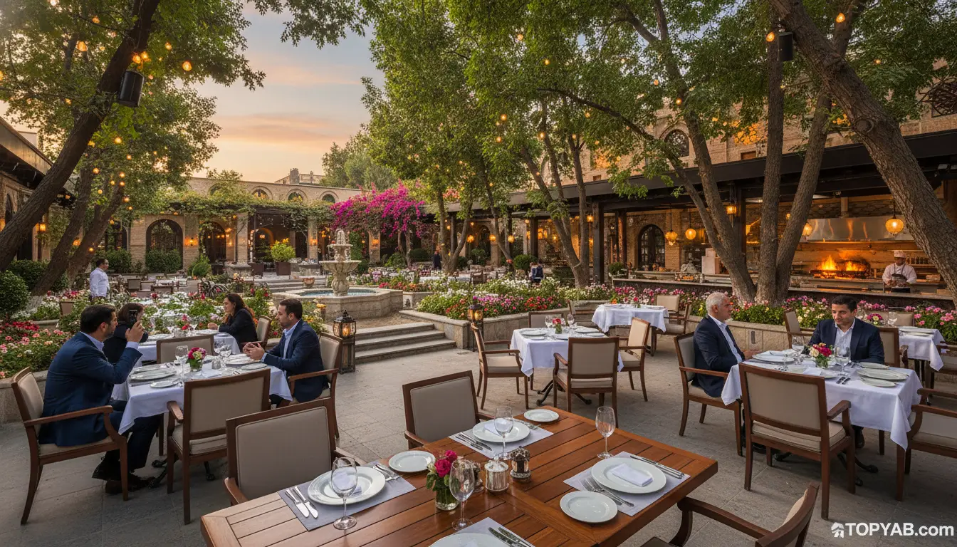 بهترین باغ رستوران کرج