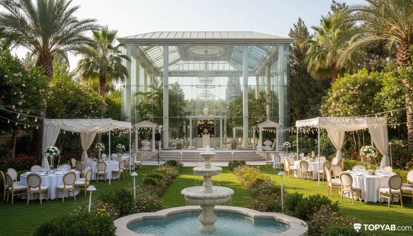 بهترین باغ تالار در اندیشه