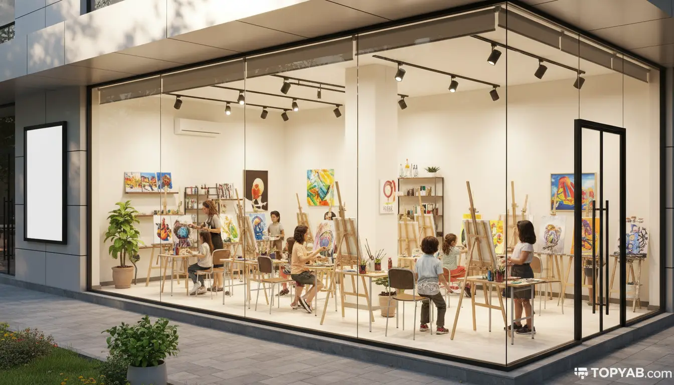 بهترین آموزشگاه نقاشی در اندیشه