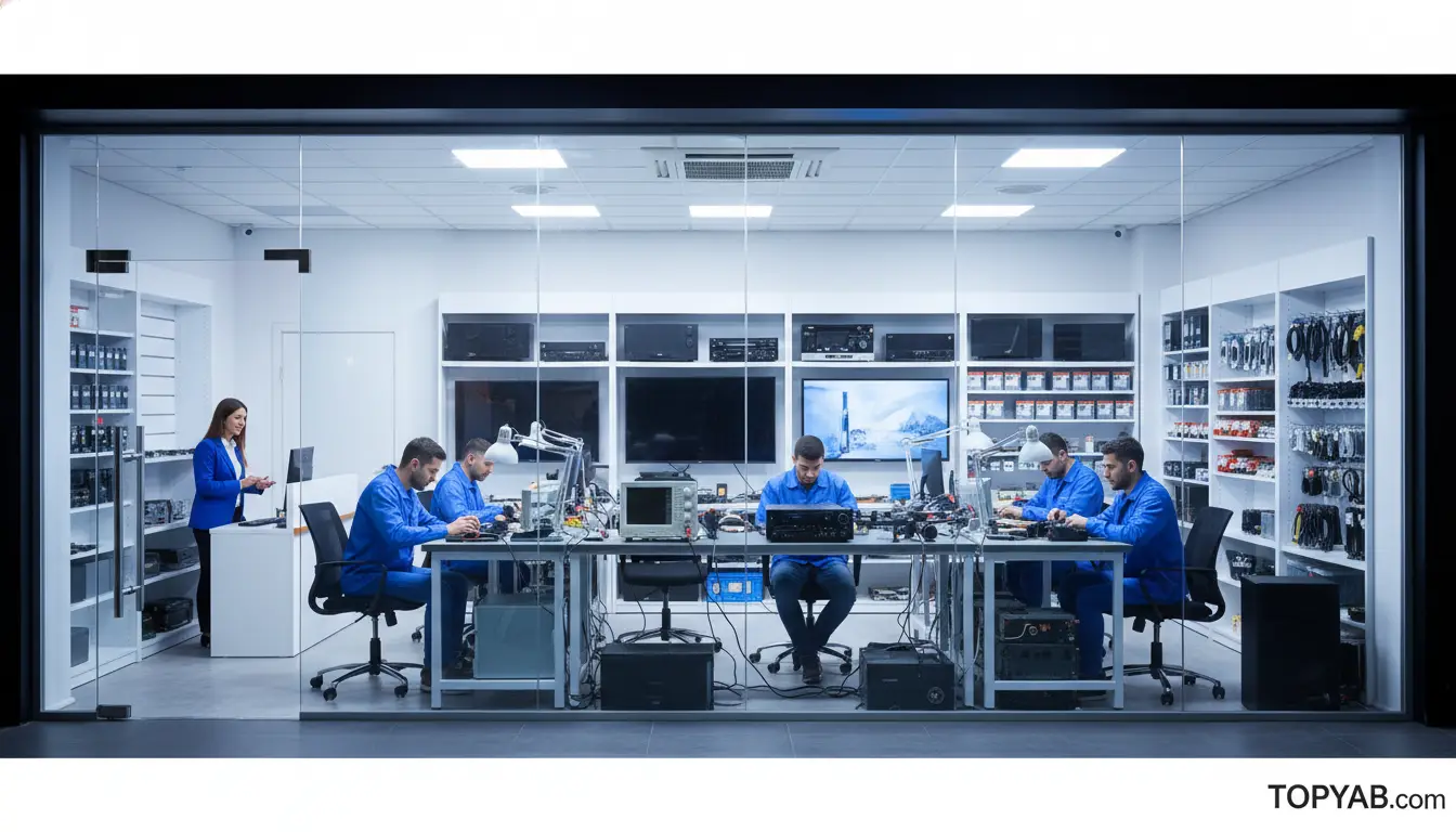 بهترین تعمیرگاه مجاز صوت و تصویر در اندیشه