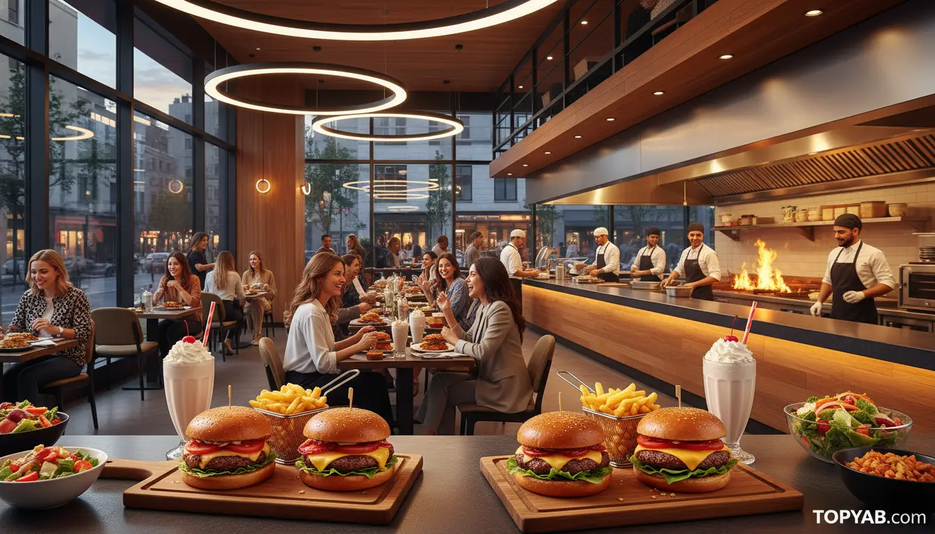 بهترین فست فود در کرج