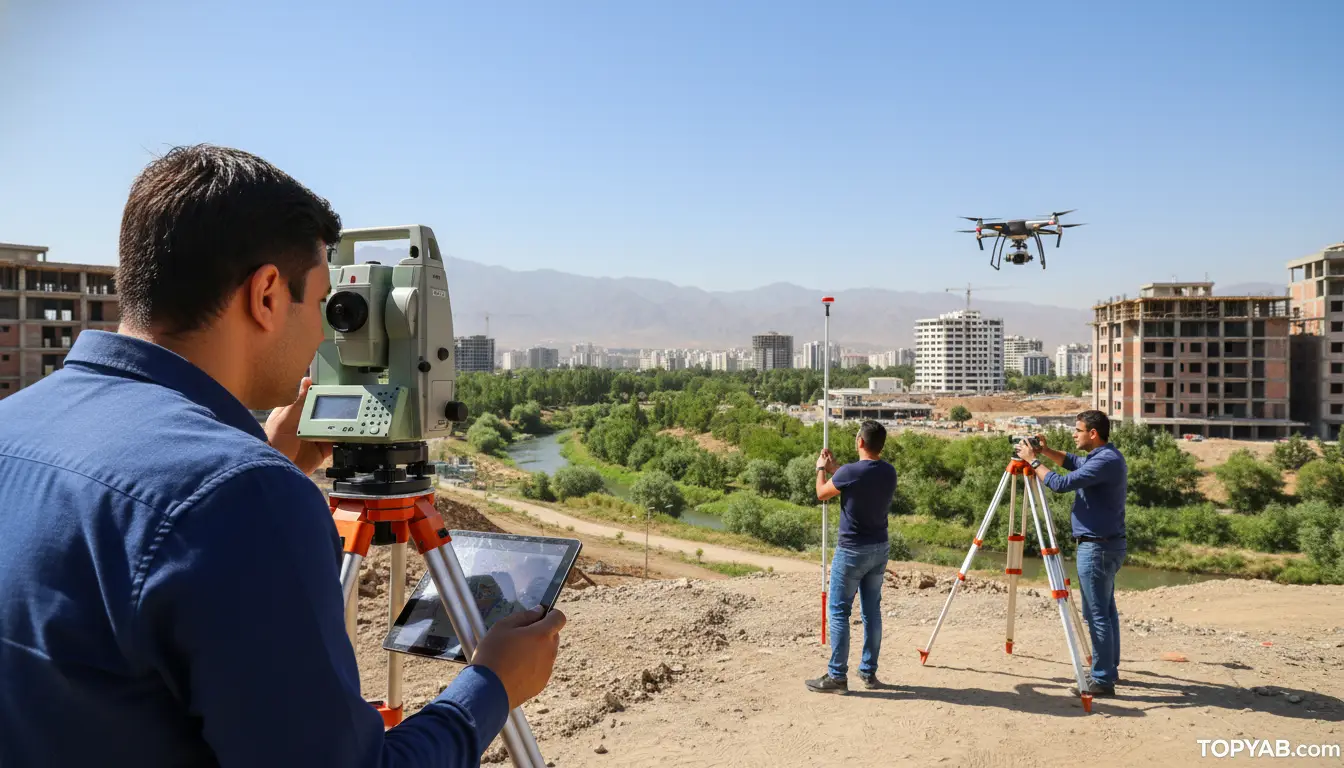 بهترین نقشه برداری در کرج