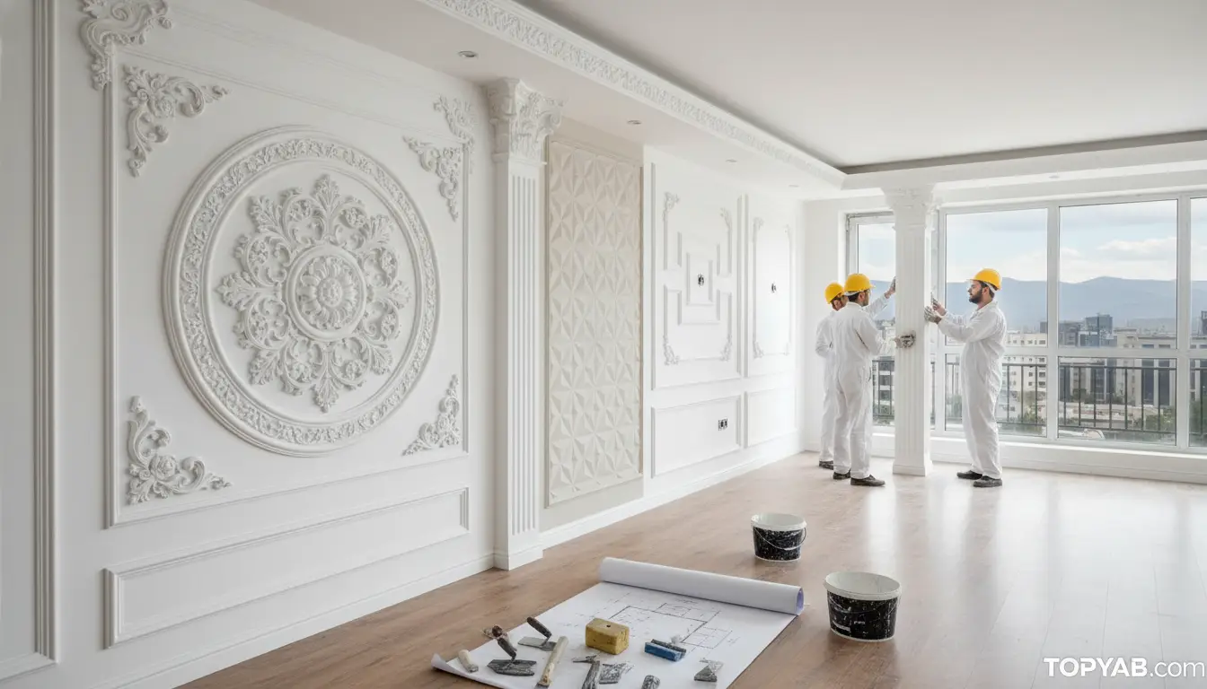 بهترین گچ کاری در کرج