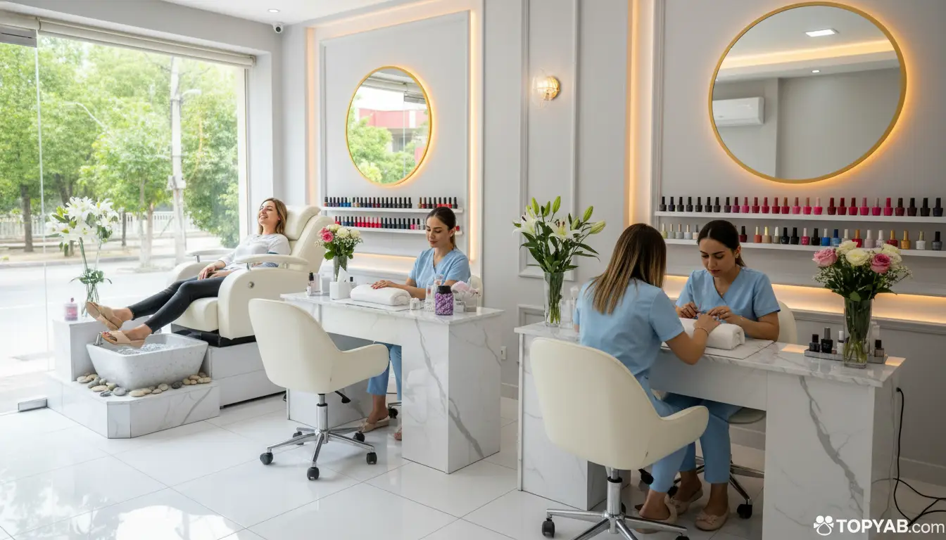 بهترین پدیکور و مانیکور در کرج