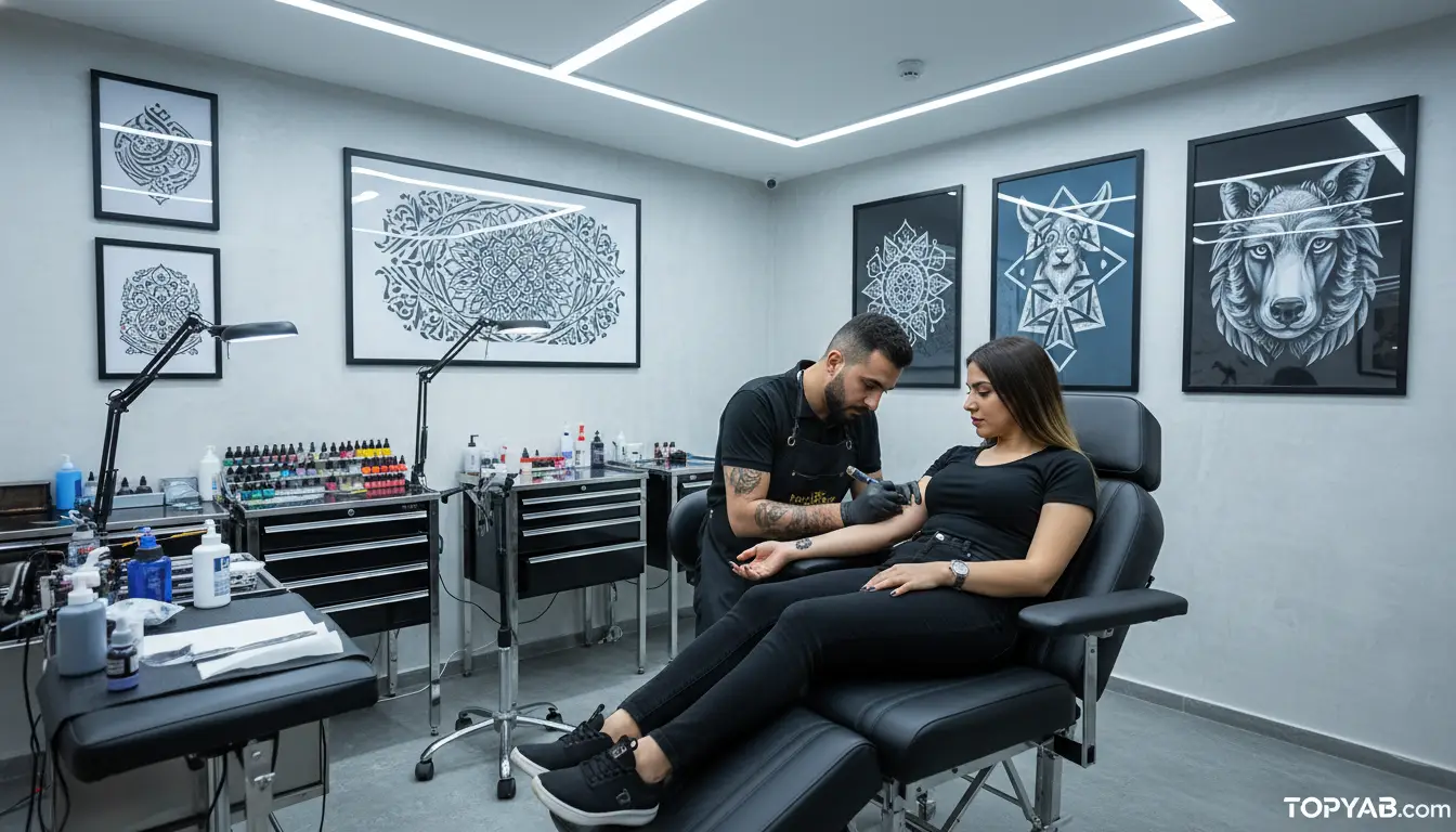 بهترین تاتو کار بدن در کرج