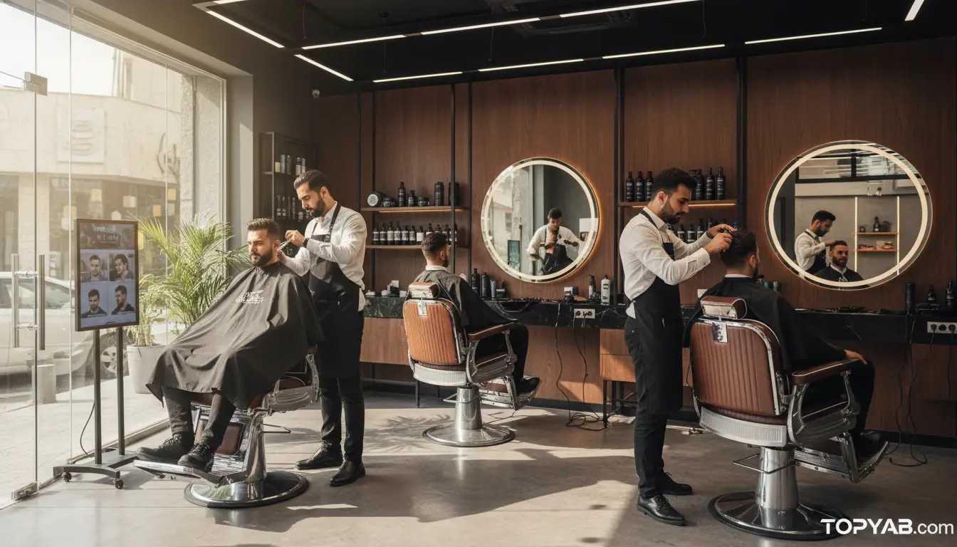 بهترین آرایشگاه مردانه در اندیشه