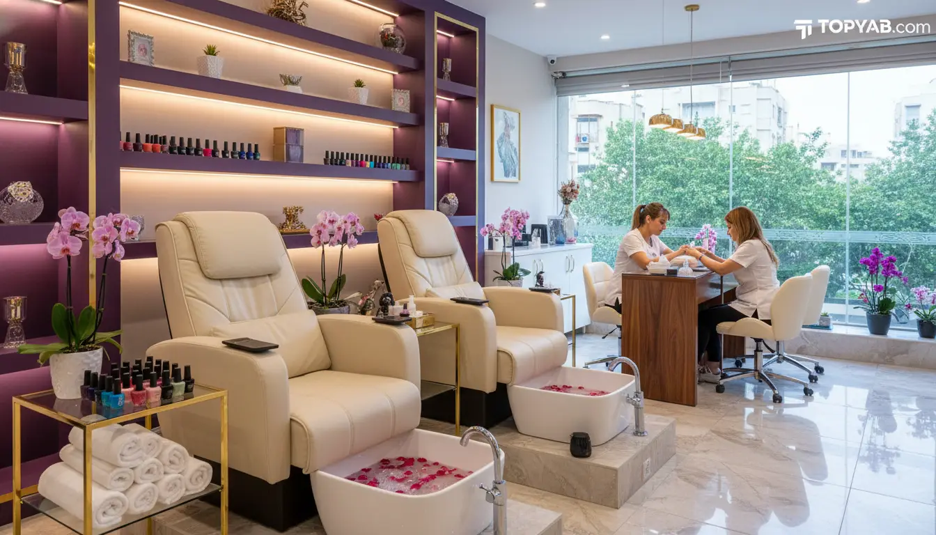 بهترین مرکز مانیکور و پدیکور در اندیشه