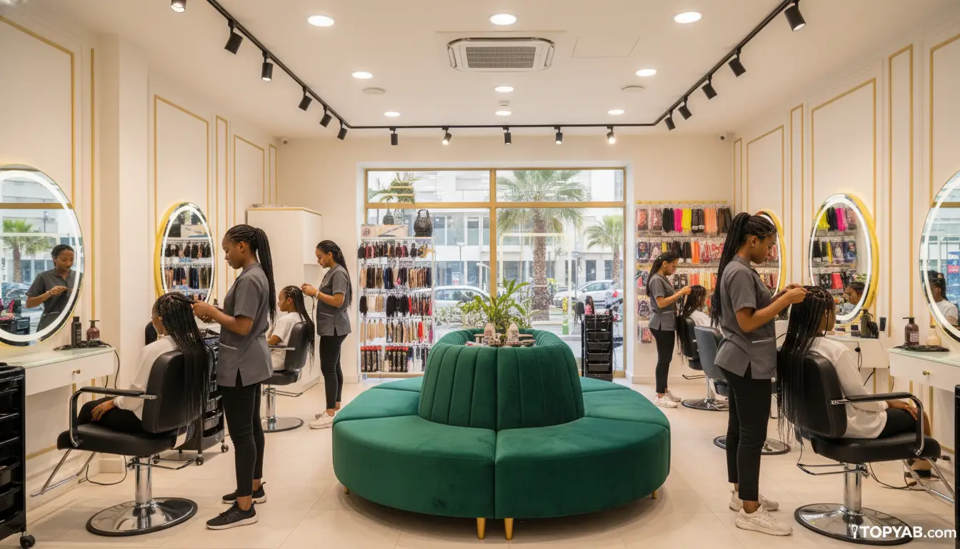 بهترین سالن بافت مو در اندیشه