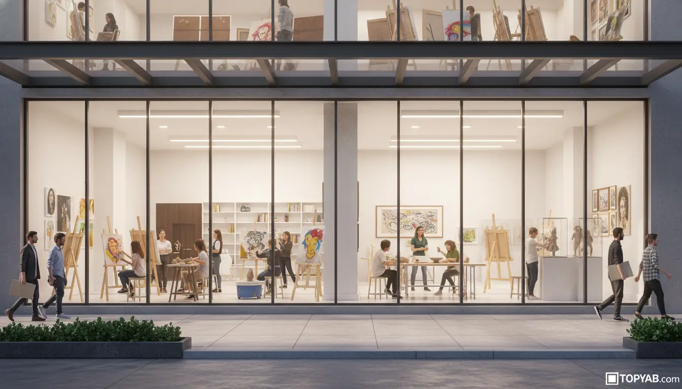 بهترین آموزشگاه هنرهای تجسمی در اندیشه