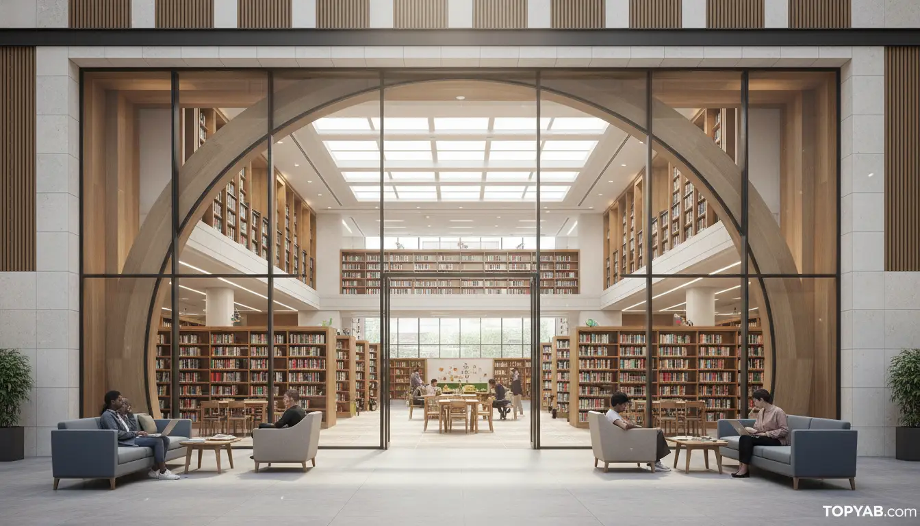 بهترین کتابخانه عمومی در اندیشه