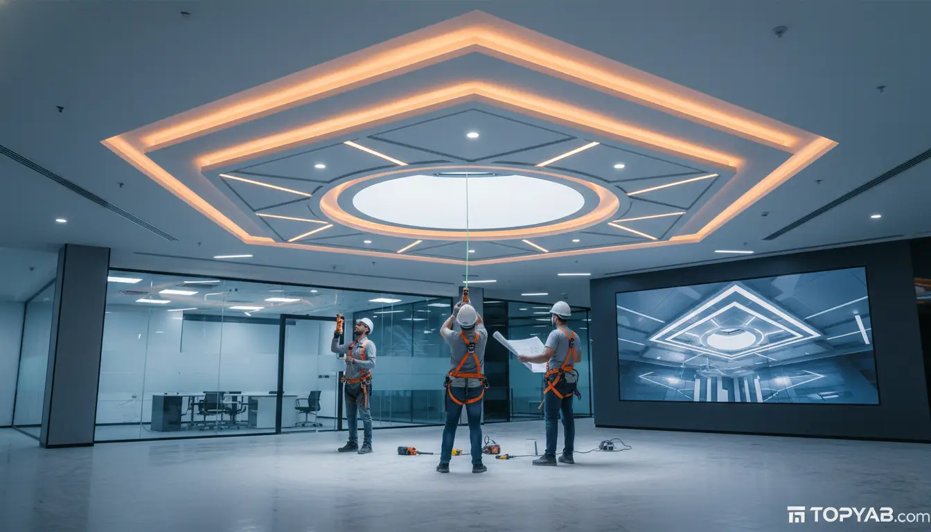 بهترین مجری سقف کاذب در اندیشه