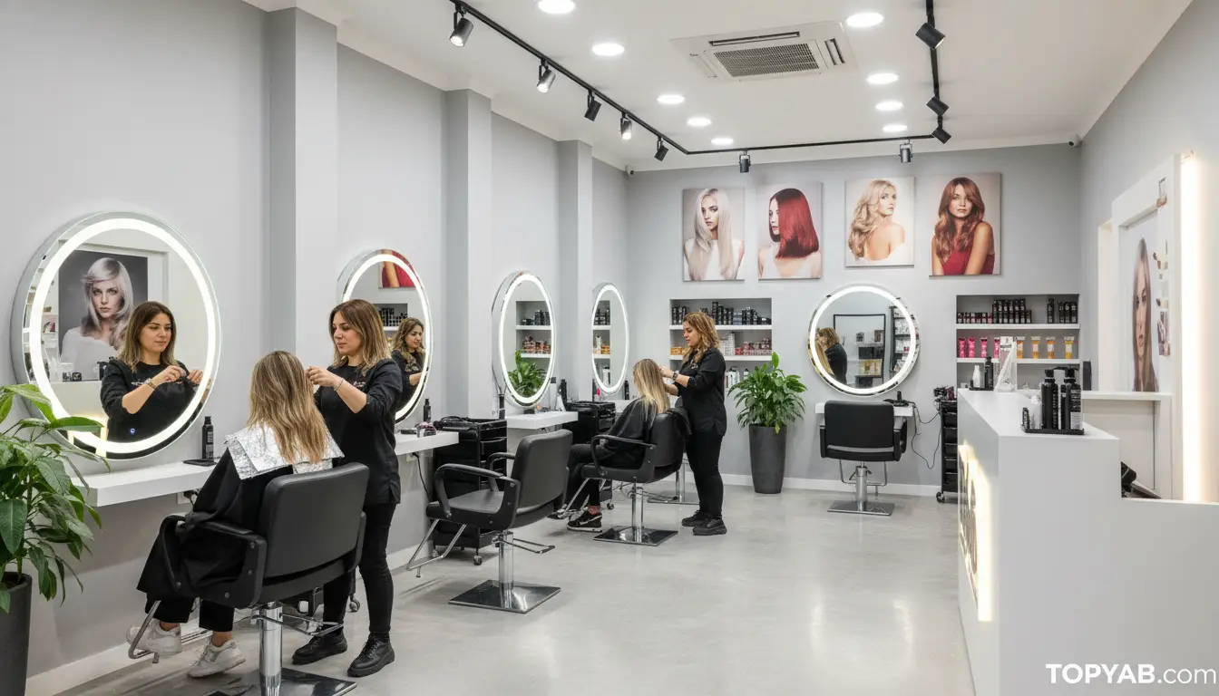 بهترین سالن رنگ و مش در شهریار