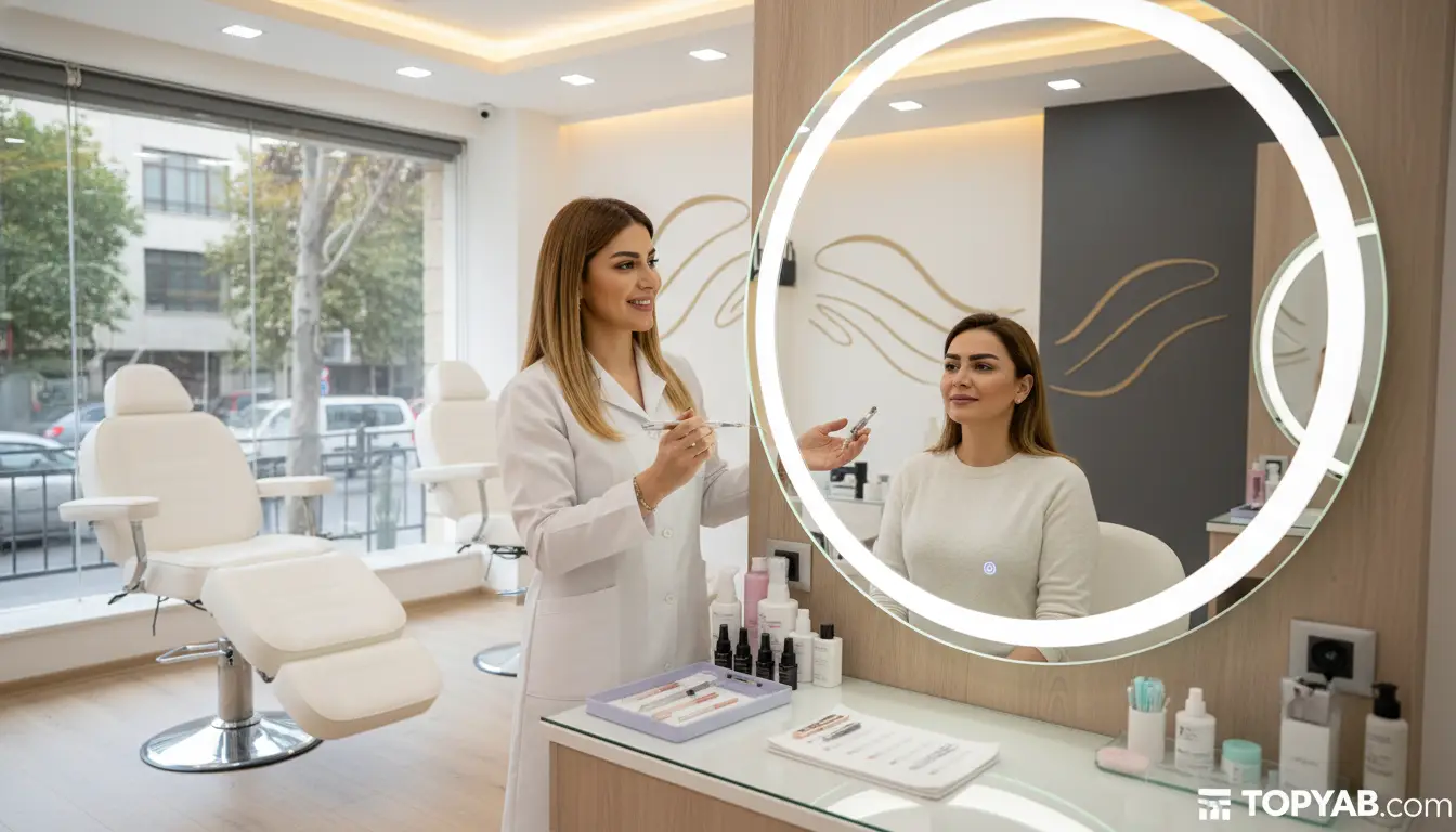 بهترین هاشور ابرو در شمال تهران