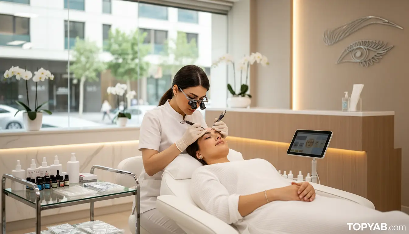 بهترین میکروبلیدینگ در شمال تهران