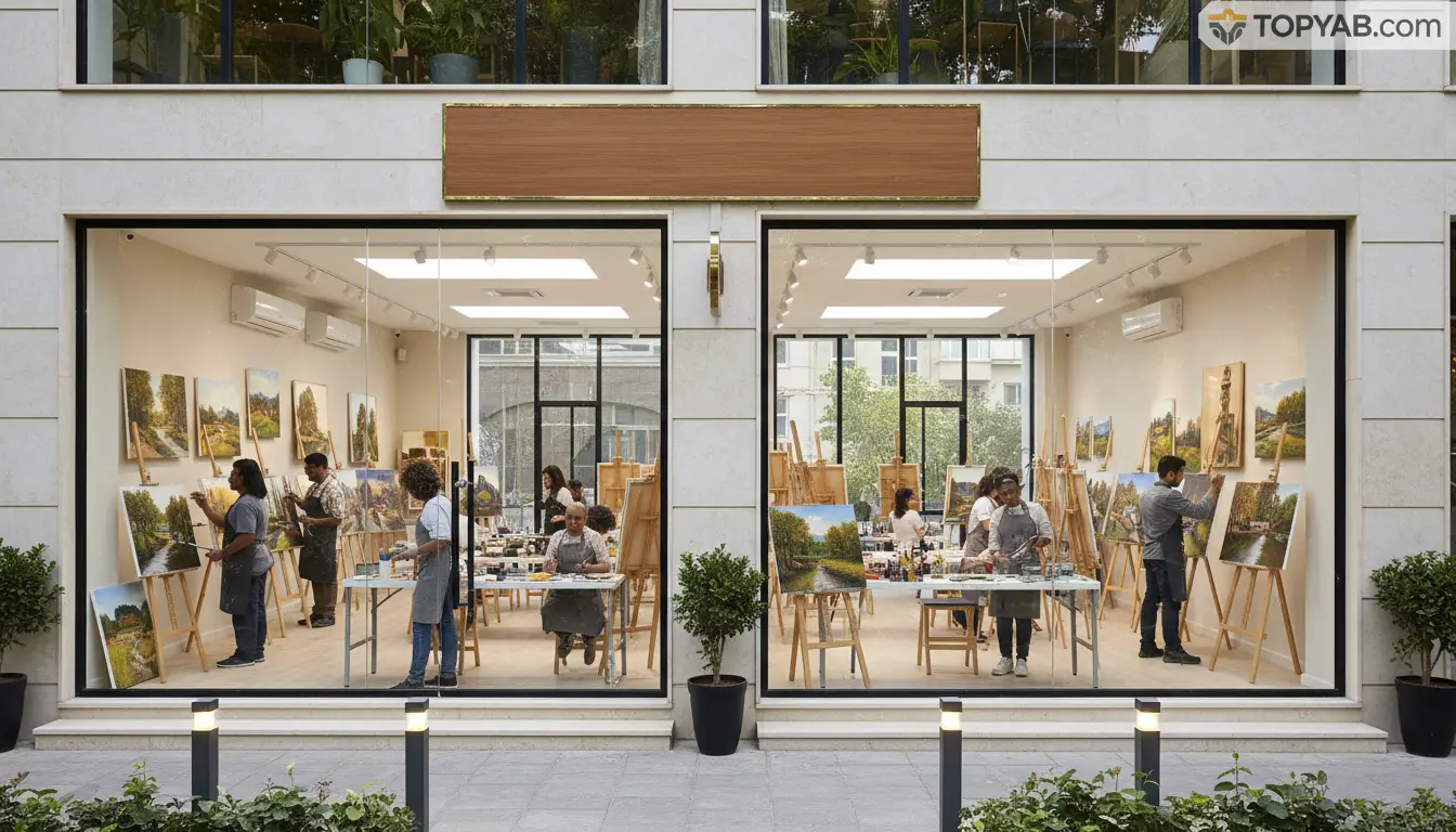 بهترین آموزشگاه نقاشی در شمال تهران