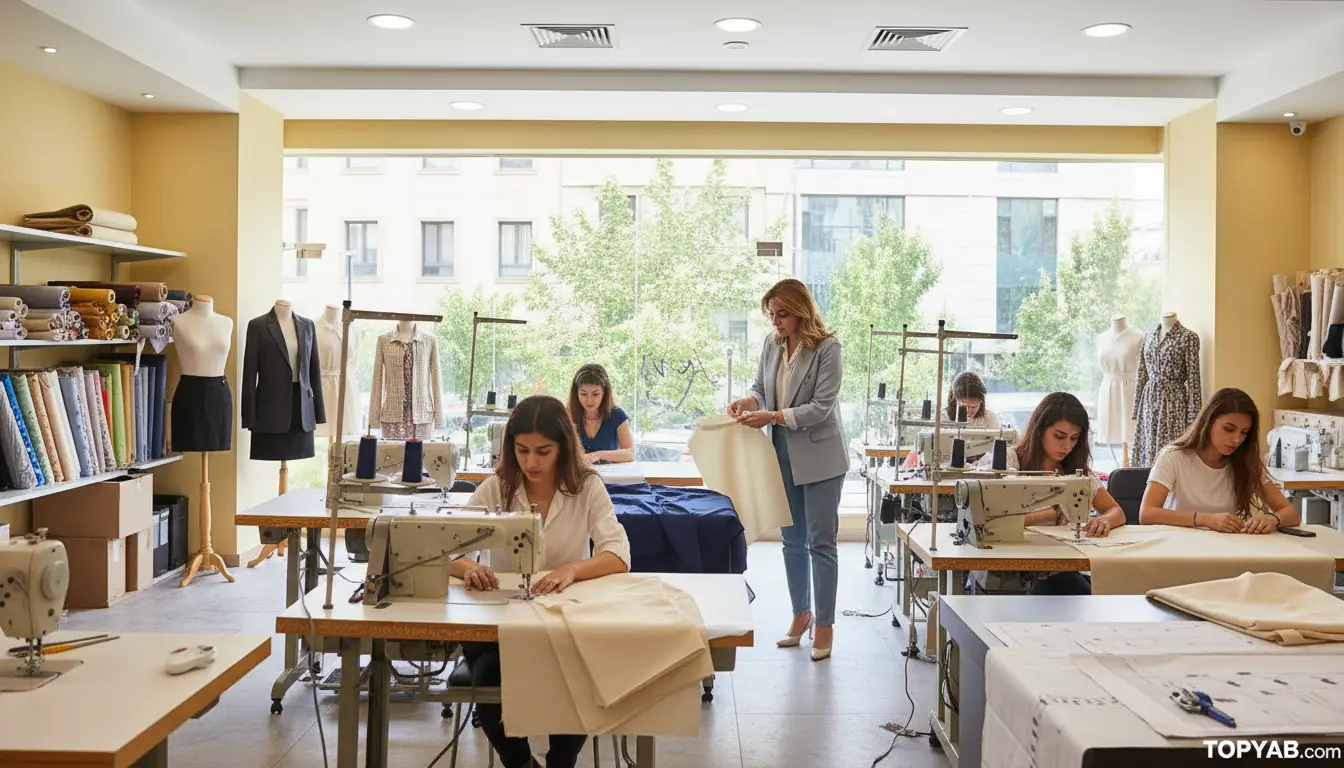 بهترین آموزشگاه خیاطی در شمال تهران