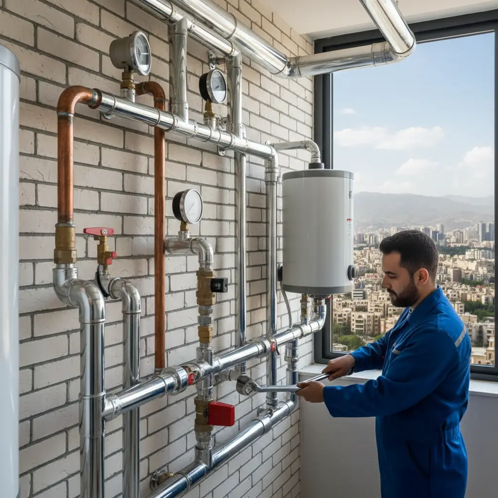 بهترین لوله کشی ساختمان در شمال تهران