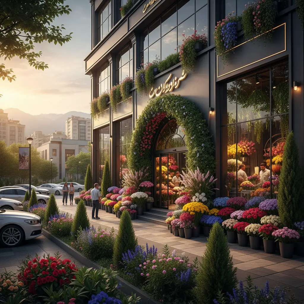 بهترین گل فروشی در شمال تهران