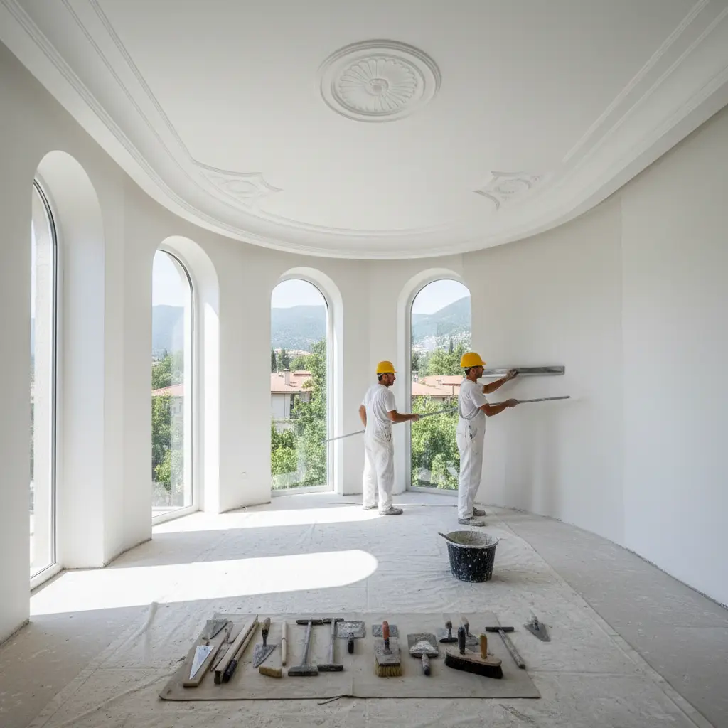 بهترین خدمات گچ کاری در شمال تهران