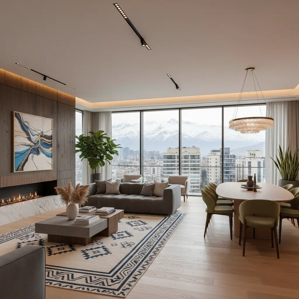 بهترین معماری داخلی در شمال تهران