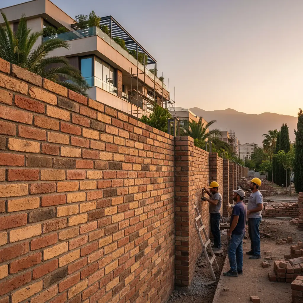 بهترین خدمات آجرکاری در شمال تهران