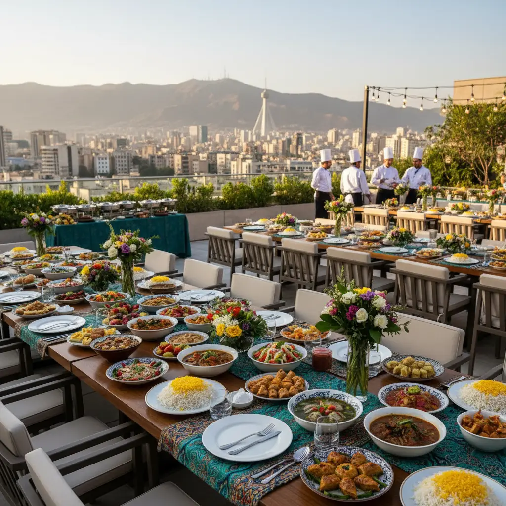 بهترین کترینگ در شمال تهران