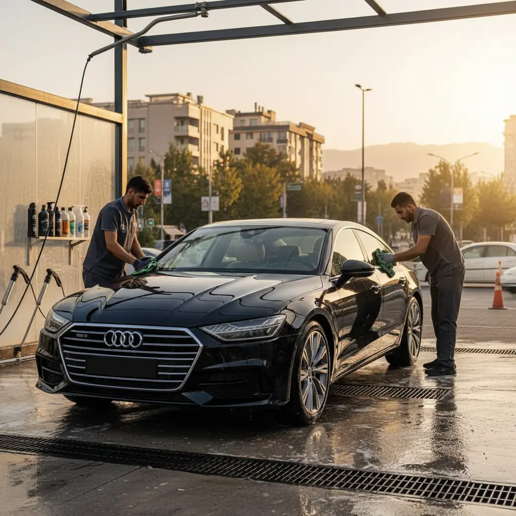 بهترین کارواش در شمال تهران