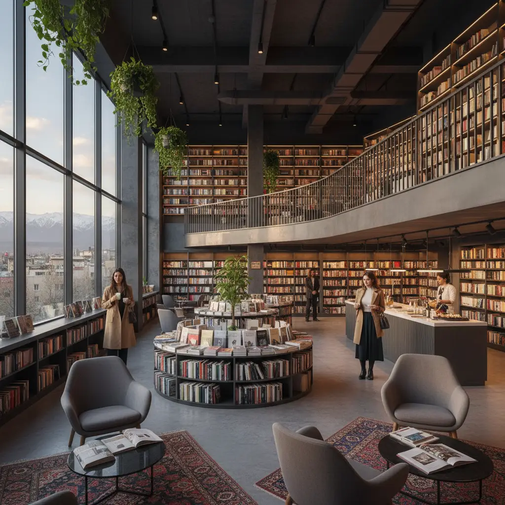 بهترین کتابفروشی در شمال تهران